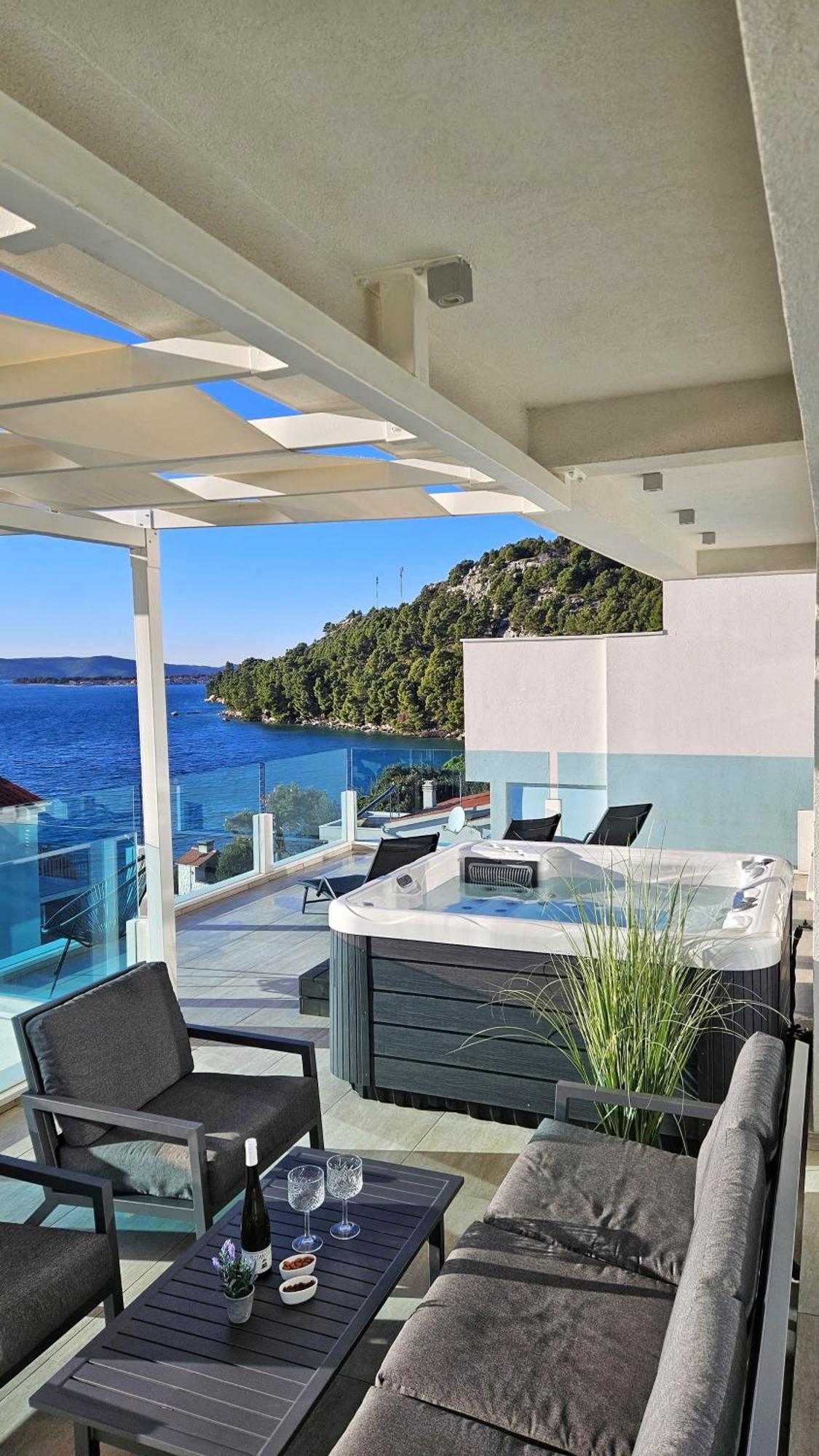 Villa Aqua Zaboric Bagian luar foto