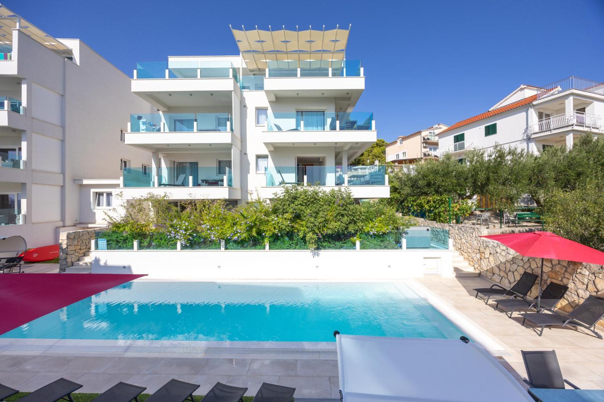 Villa Aqua Zaboric Bagian luar foto