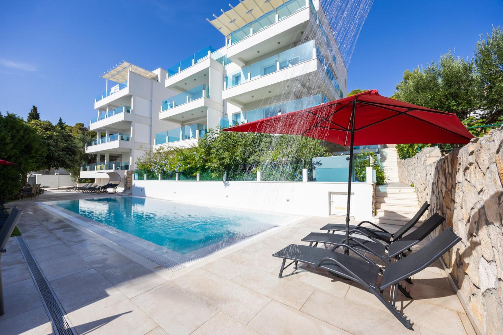 Villa Aqua Zaboric Bagian luar foto